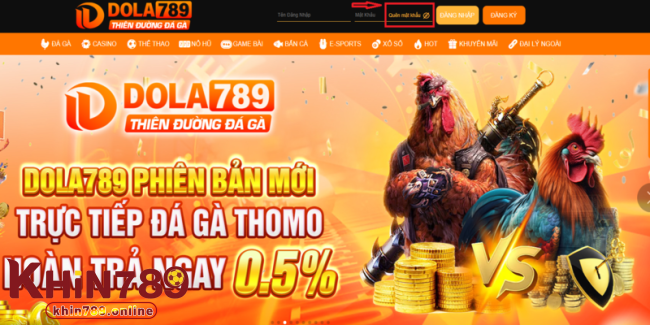 quên mật khẩu khin789